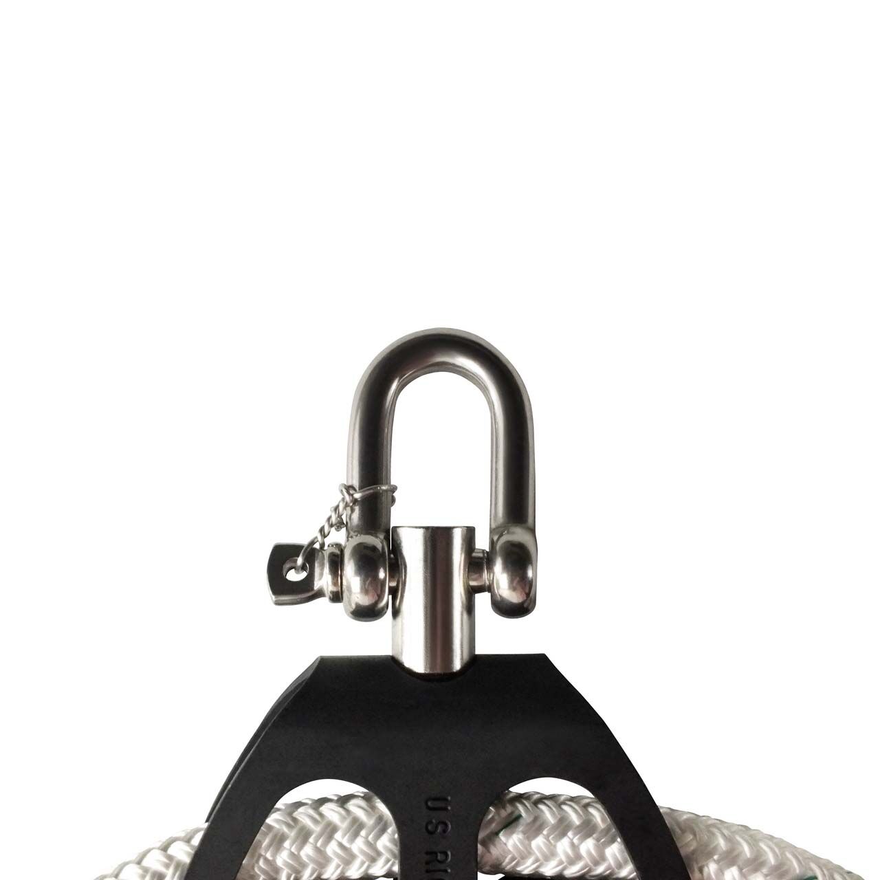 ProClimb Aluminum Uni-Body Fiddle Block Set With Rope - Image 8