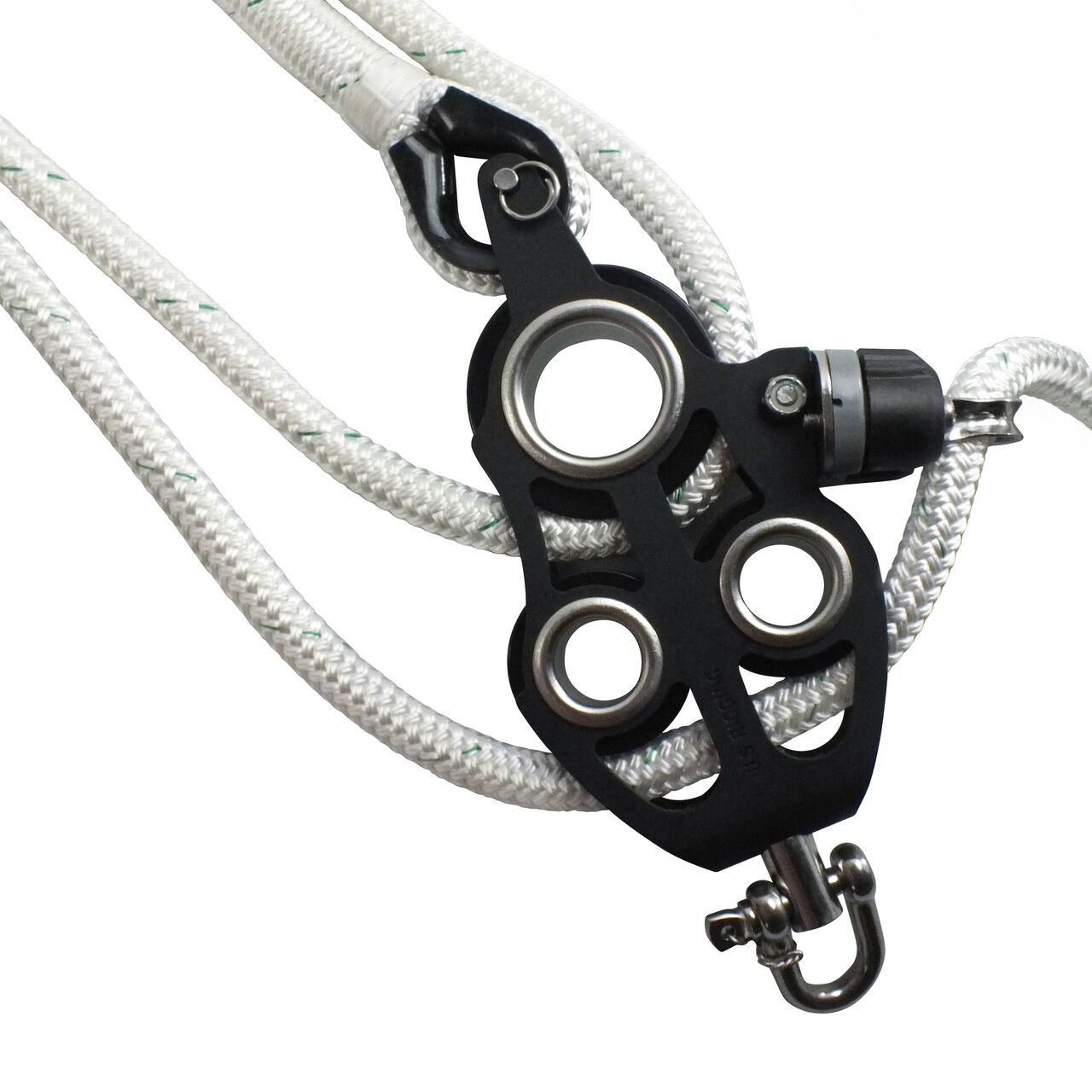 ProClimb Aluminum Uni-Body Fiddle Block Set With Rope - Image 11