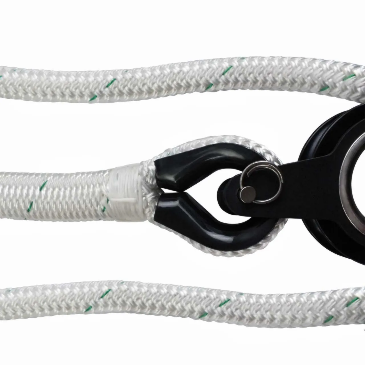 ProClimb Aluminum Uni-Body Fiddle Block Set With Rope - Image 3