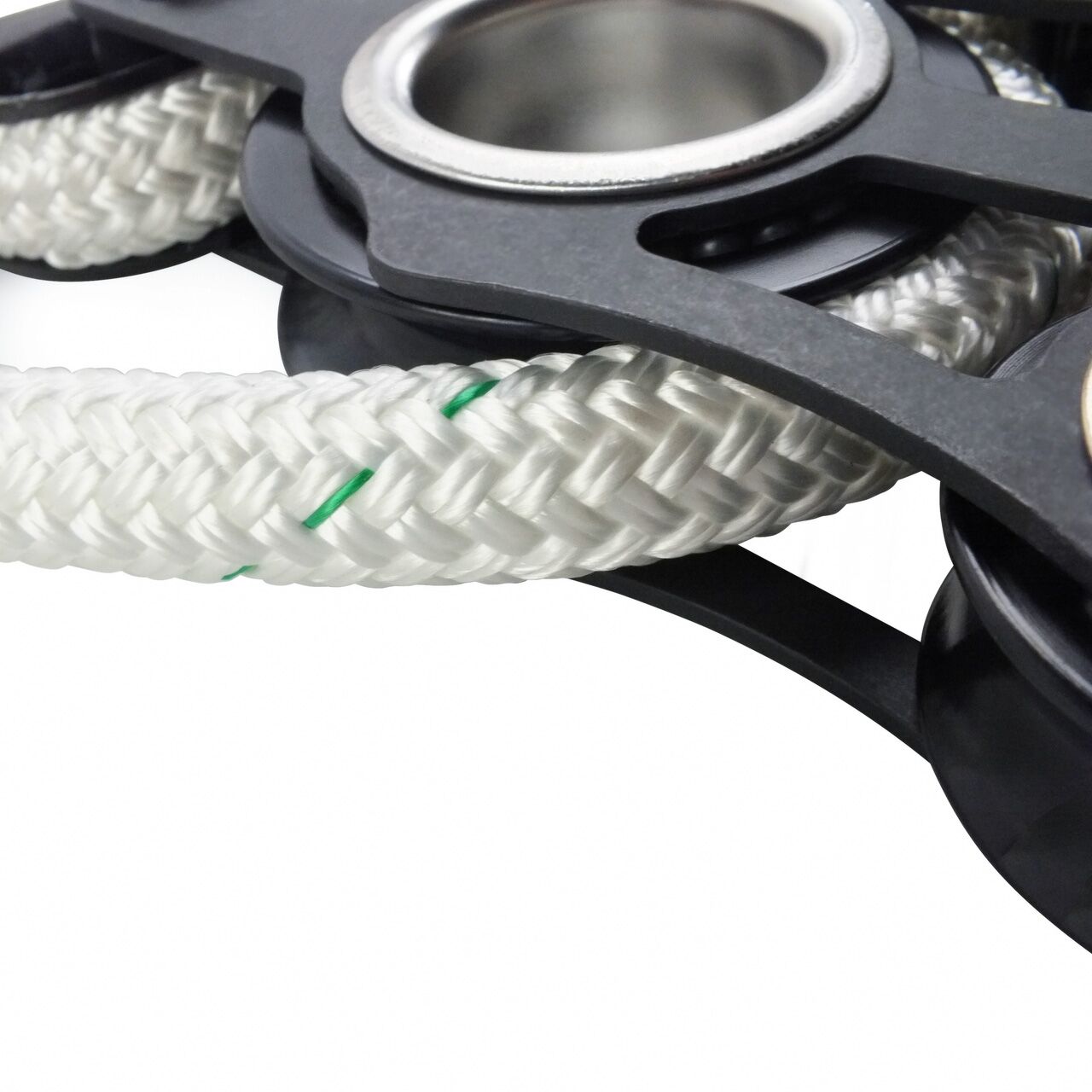 ProClimb Aluminum Uni-Body Fiddle Block Set With Rope - Image 4