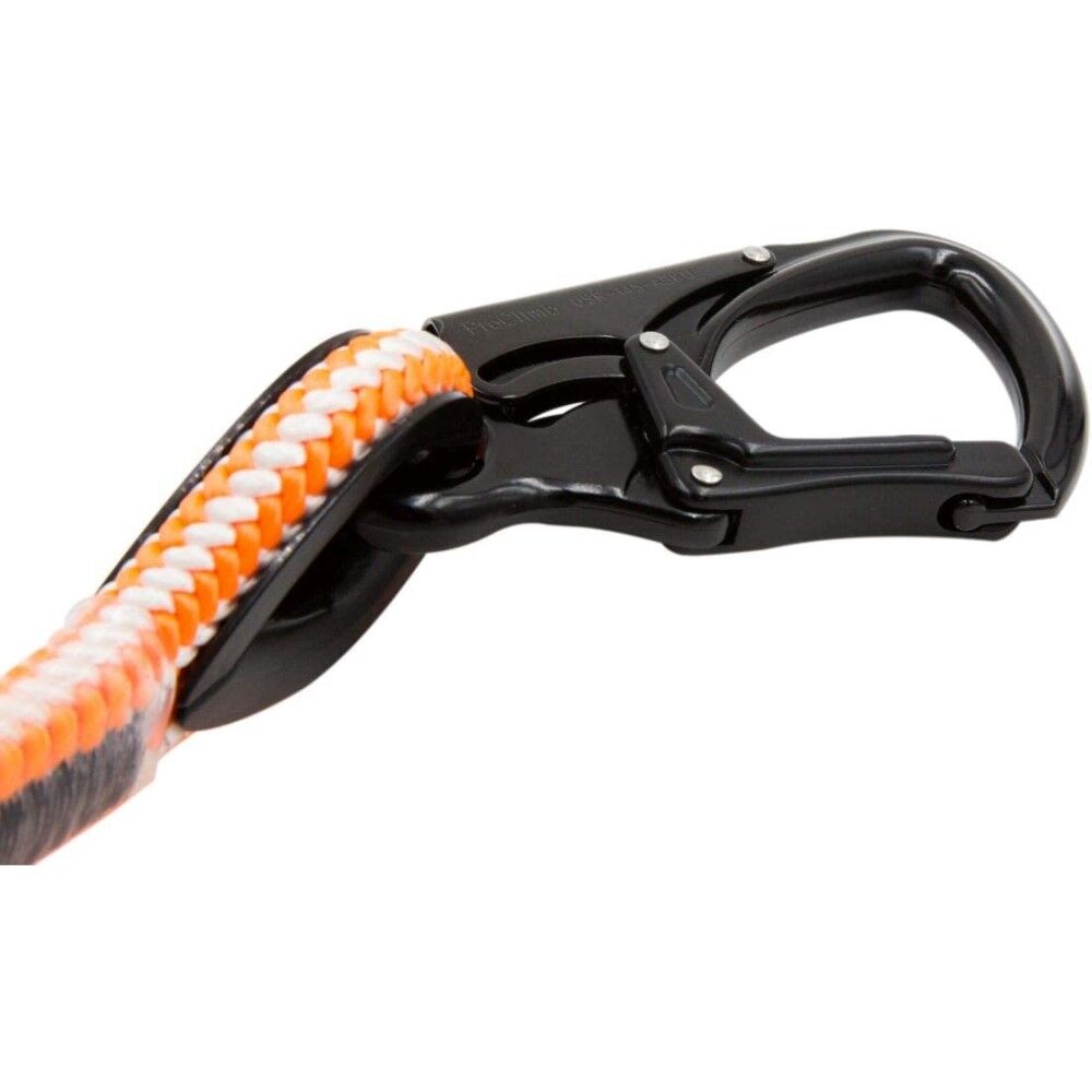 Pelican Rope Arborist Positioning Lanyard w/ Aluminum Snap Hook - 1/2" x 12' - Image 3
