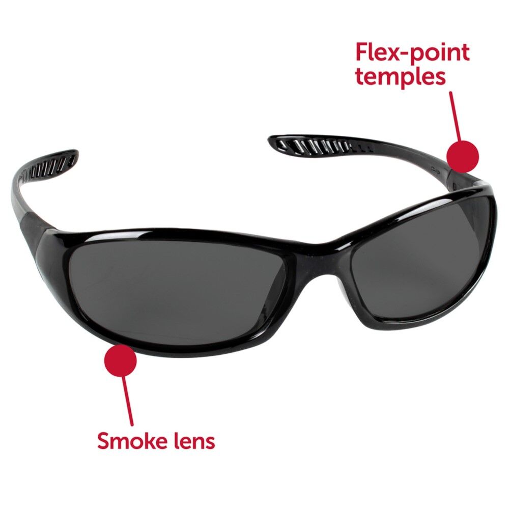 Jackson Hellraiser Safety Glasses with Smoke Lens - Image 3