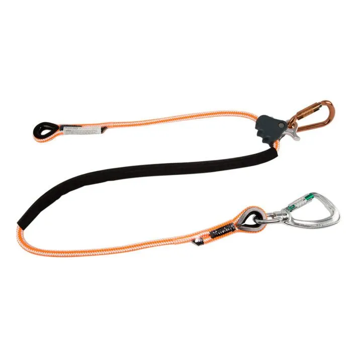 Pelican Rope 1/2" - Arborist Positioning Lanyard w/ Aluminum Swivel Carabiner