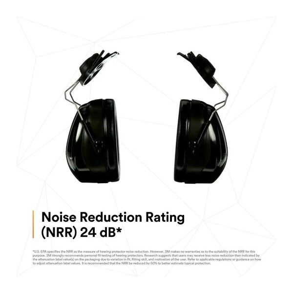 3M™ PELTOR™ Optime™ 101 Hard Hat Attached Earmuffs - Image 3