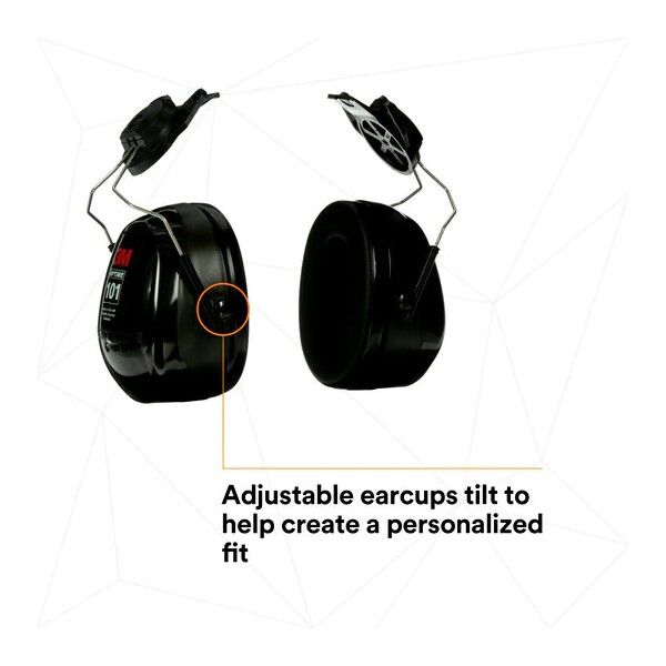 3M™ PELTOR™ Optime™ 101 Hard Hat Attached Earmuffs - Image 4