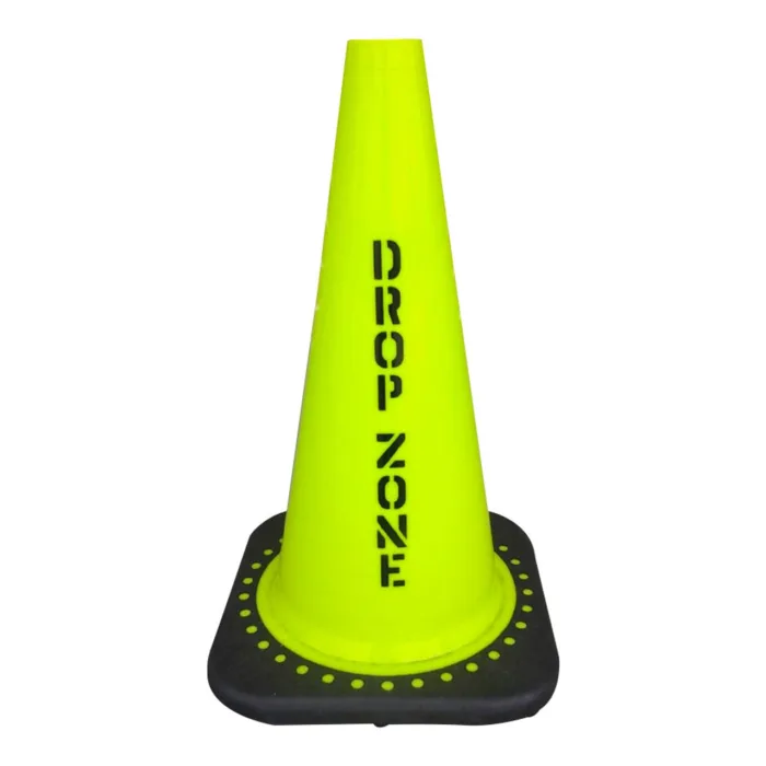 JBC Non-Reflective Drop Zone Cone - 18 in, Lime