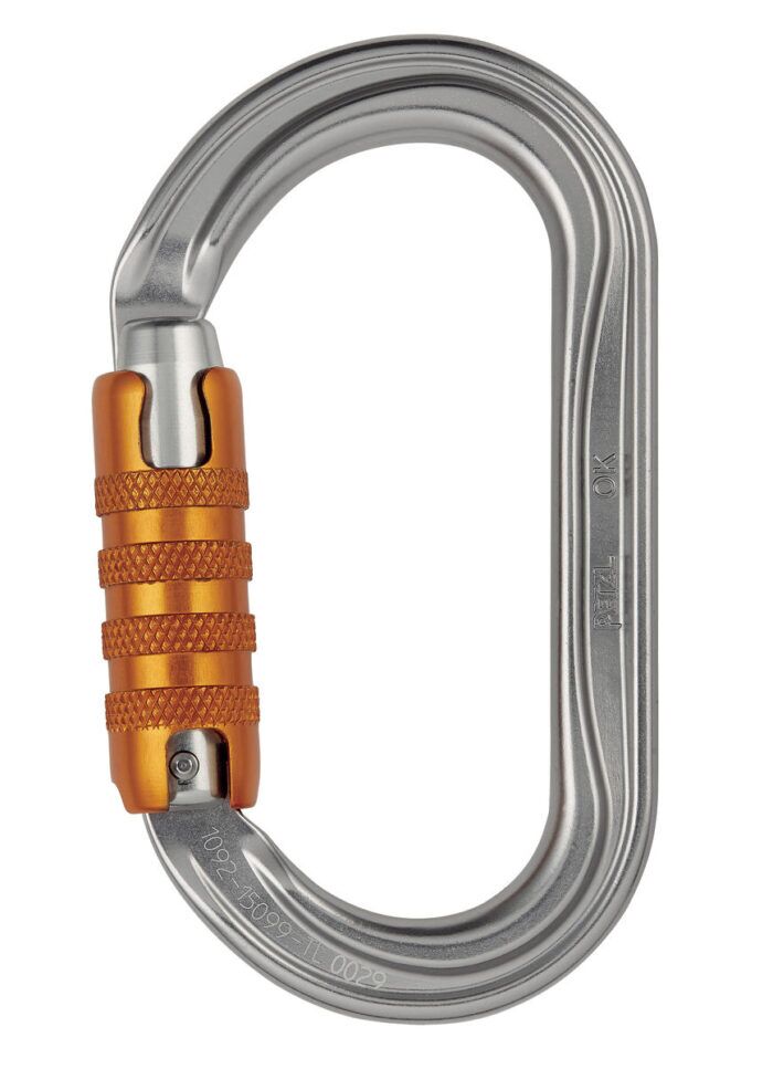 Petzl OK Oval Triact-Lock Carabiner